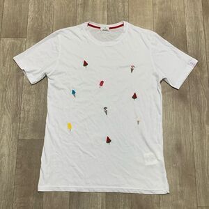 Mens NWOT Berna Ice Cream Watermelon Popsicle‎ Graphic Shortsleeve T-Shirt